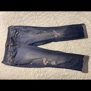 Torrid Capri jeans size 10